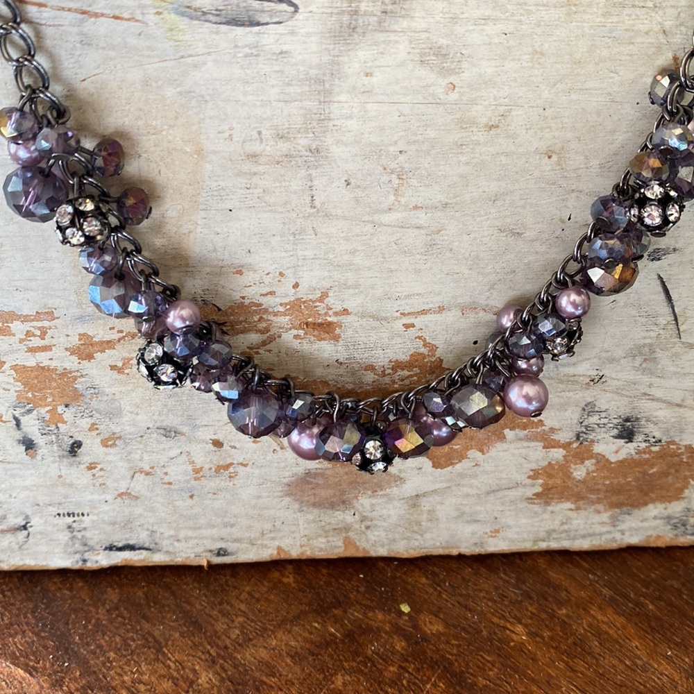 Beaded earring and necklace set - Picture 5 of 5